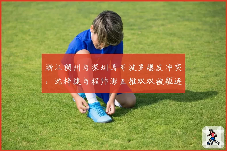 浙江稠州与深圳马可波罗爆发冲突,沈梓捷与程帅澎互推双双被驱逐